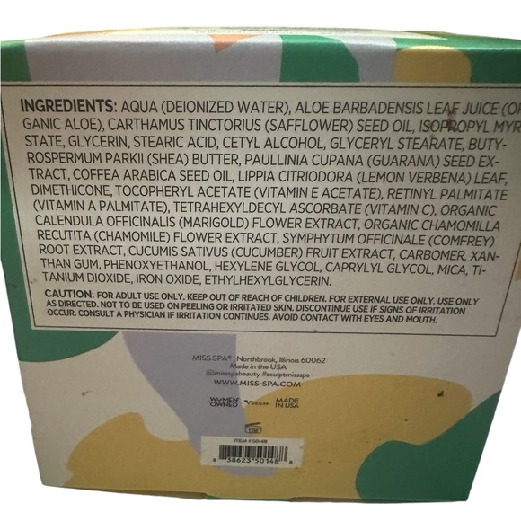 Miss spa Sculp I’M THE BALM Furming Smoothing Body Cream 8.5oz NIB - Picture 6 of 7